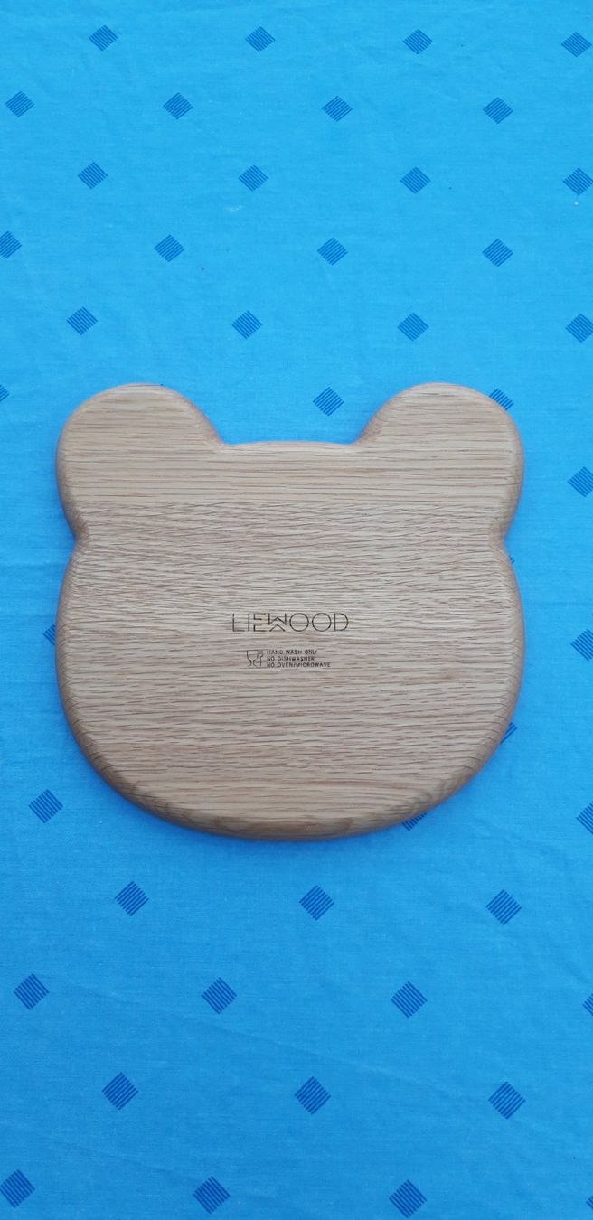 Liewood Piatti: Liewood Kinderteller Bär aus Holz – Usato da Thürnen venduto da kru_88hd 1