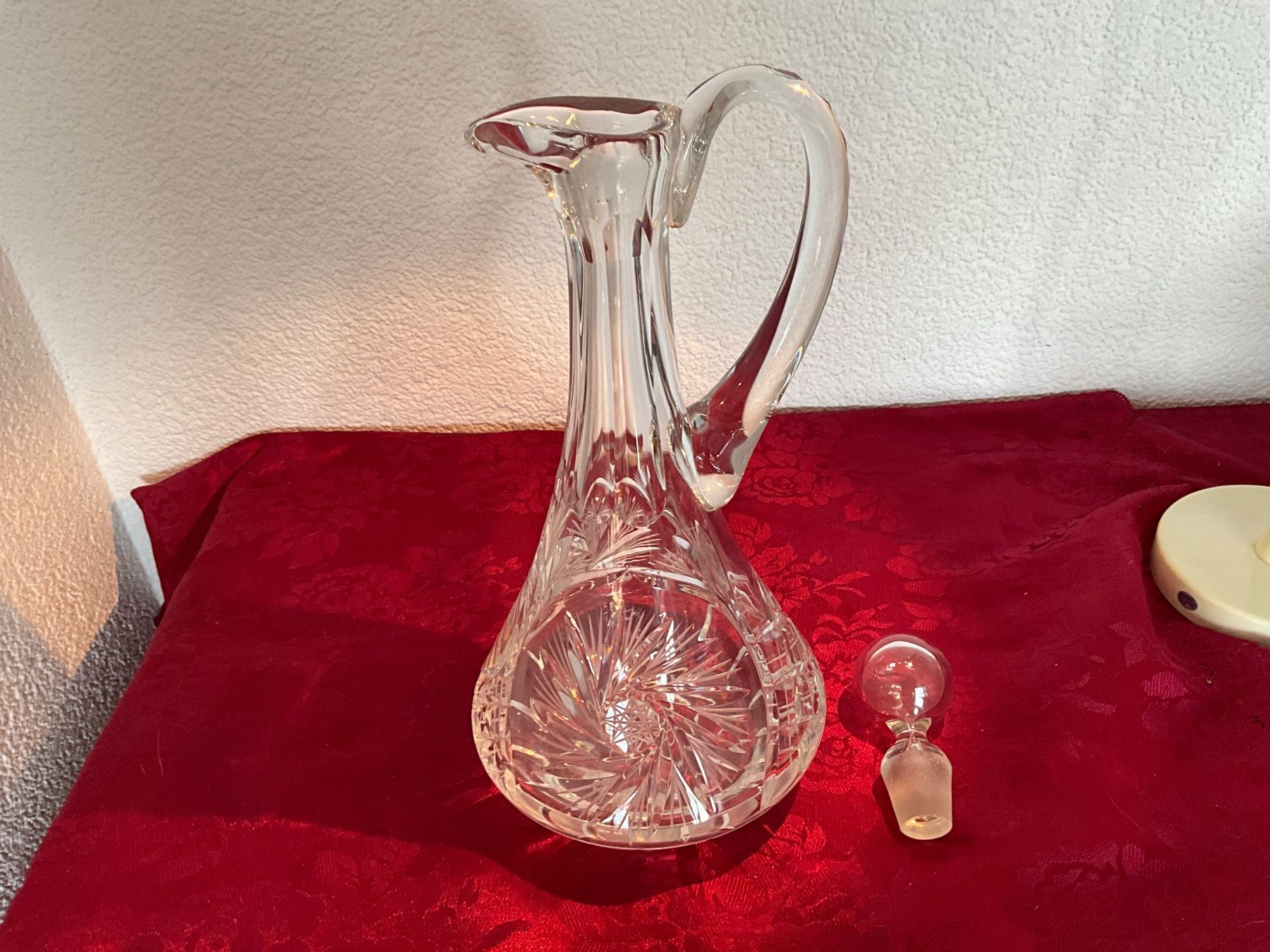 Caraffe: Böhmische Bleikristall Karaffe – Usato da Zuzwil SG venduto da Malbun11 5