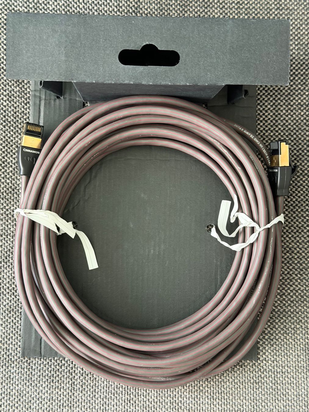 AudioQuest Cavi: Audioquest Cinnamon LAN/Ethernet-Kabel 8 Meter – Usato da Riehen venduto da Nyenhuis 2