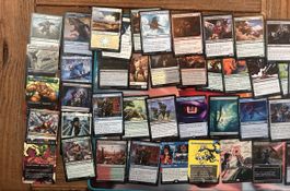 MTG Marvel Super Heroes Englisch über 50 Karte Foil & non