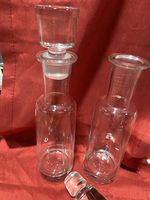 2 Glasflaschen NEU