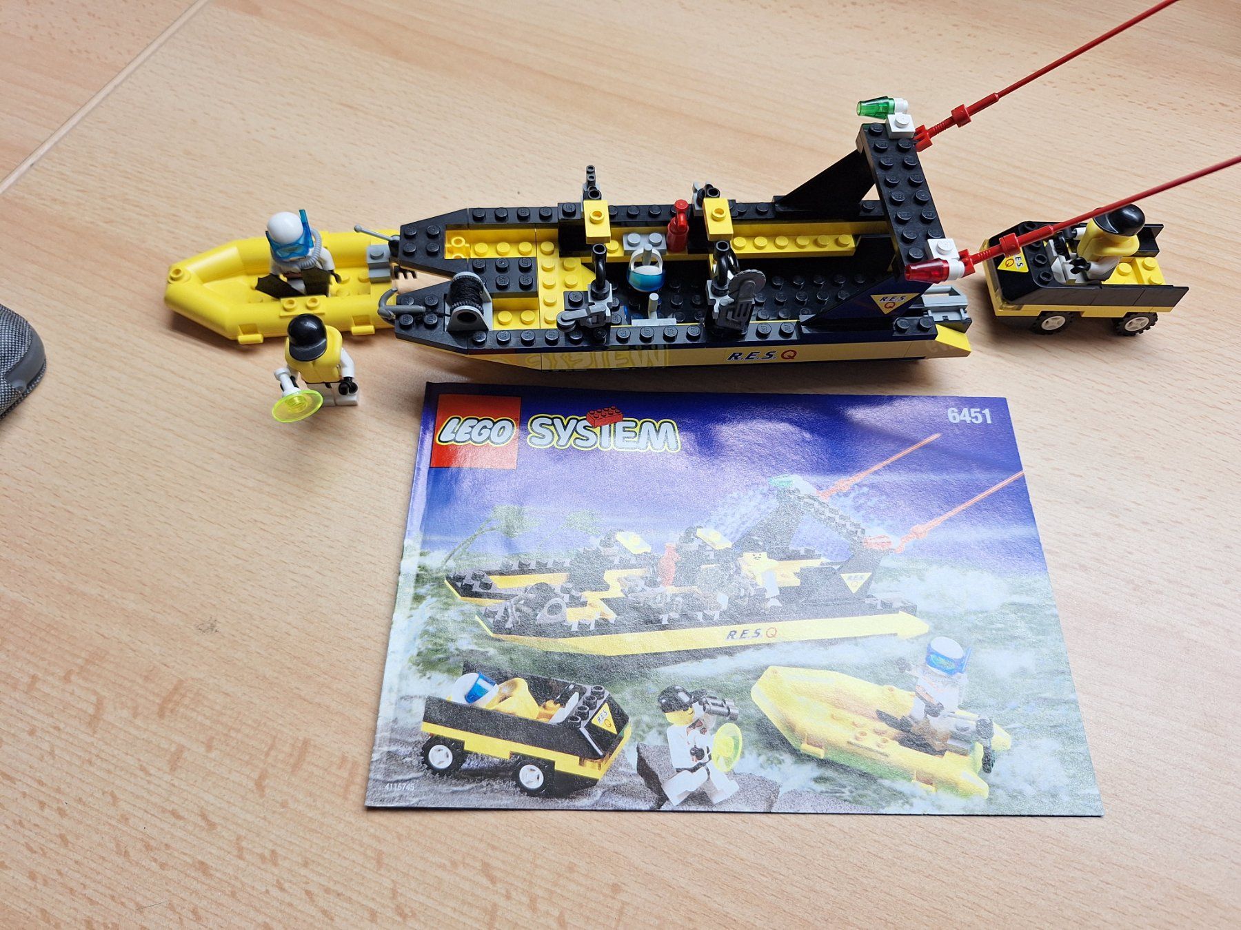Lego Kit di costruzioni: Lego 6451 River Response – Usato da Zürich venduto da Candid85 3