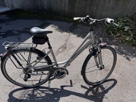 Raleigh Ladies Bike Silver Size M Used Condition