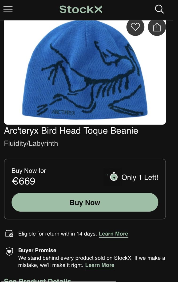 Hüte, Mützen & Caps: Arcteryx Mütze Blau – Gebraucht aus Basel von kleinerprinz 1