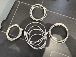 Kabel-Set, Antennenkabel, Koaxial,Top Zustand,Schnäppchen!