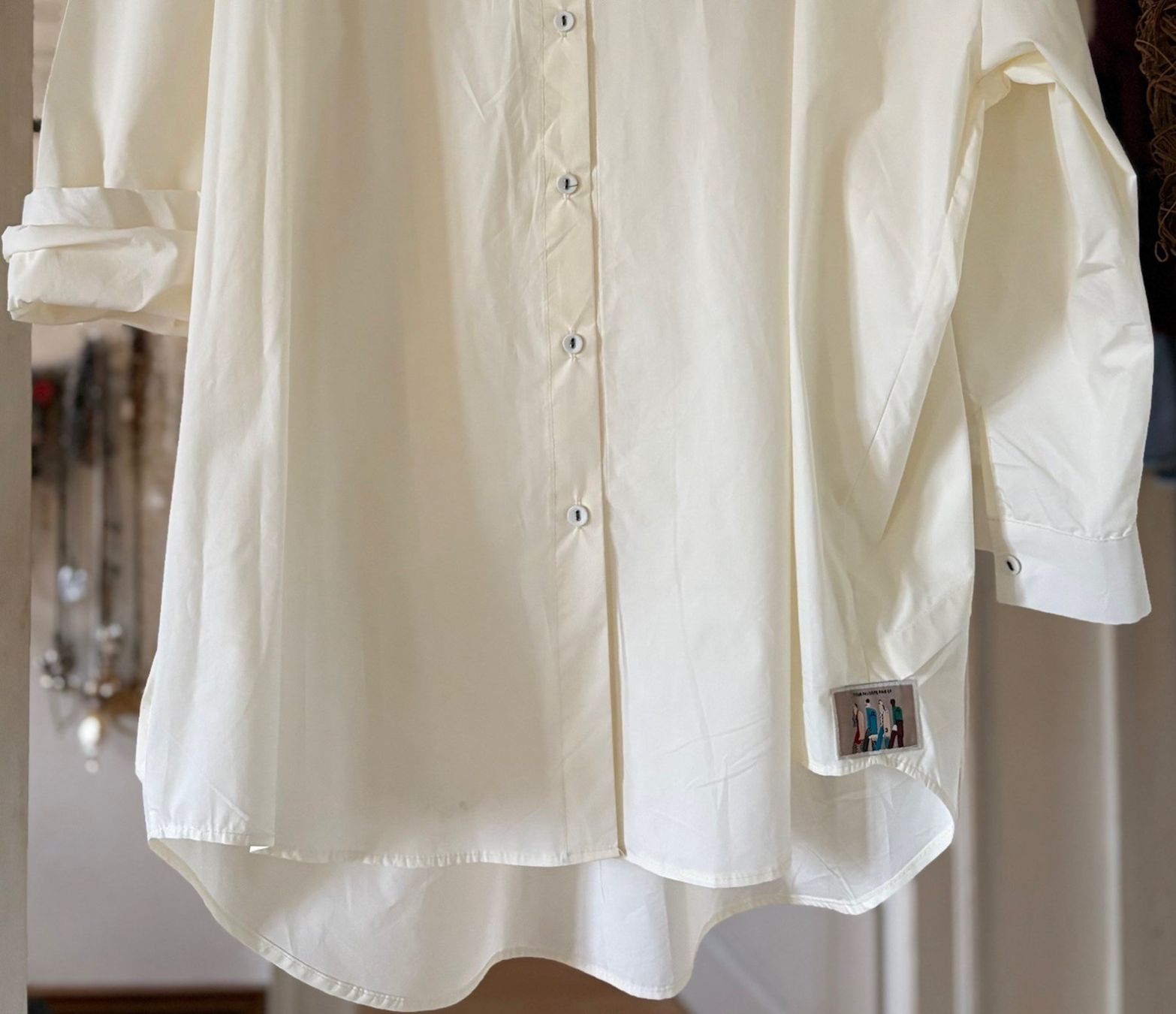 Camicette: CHEMISE OVERSIZE MIXT! M – Nuovo e nell'imballaggio originale da Locarno venduto da NicoNion 2