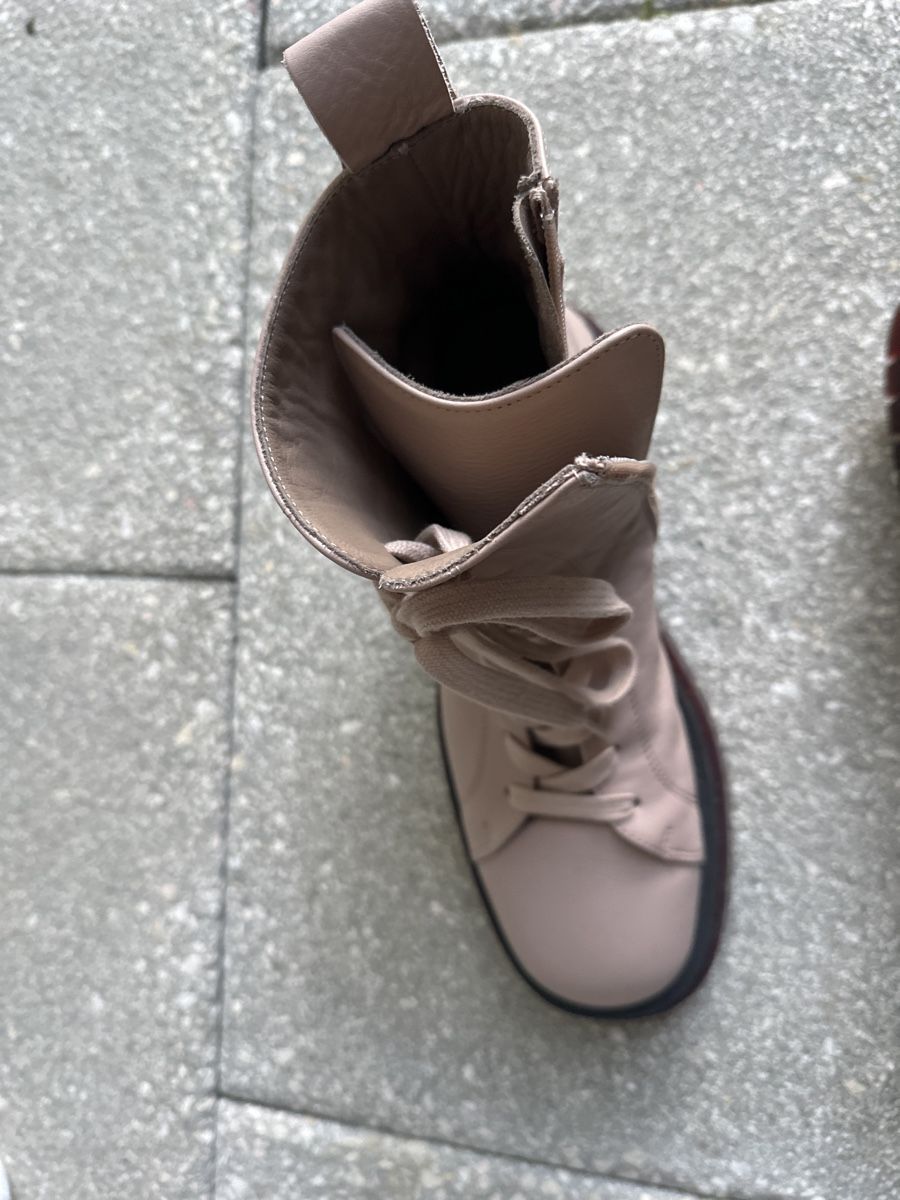 Chaussures femmes: Lederboots Gr. 39 beige/rosa – D'occasion à Wangen SZ par futura14 3