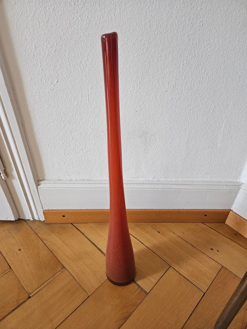 Murano Vasen & Gefässe: Rote Murano Blumenvase, Top Zustand! – Gebraucht aus Zürich von tschudin.barbara 1