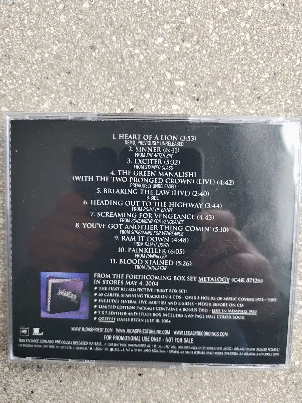 CDs: Judas Priest - Metalogy - Box Set Sampler - CD – Gebraucht aus Horn von  1