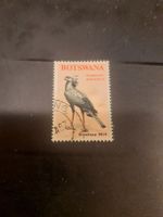 Botswana - Timbre rare Oiseau Secrétaire - Afrique