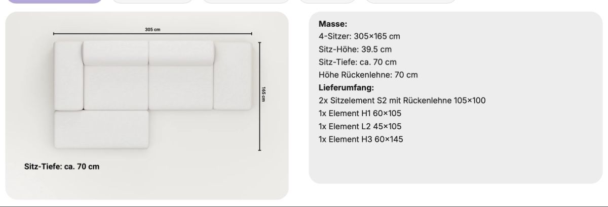 Sofas: Sofa von Livom – Gebraucht aus Brunnen von Knorlina 1
