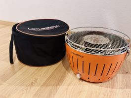 LotusGrill Orange – Original mit Tasche