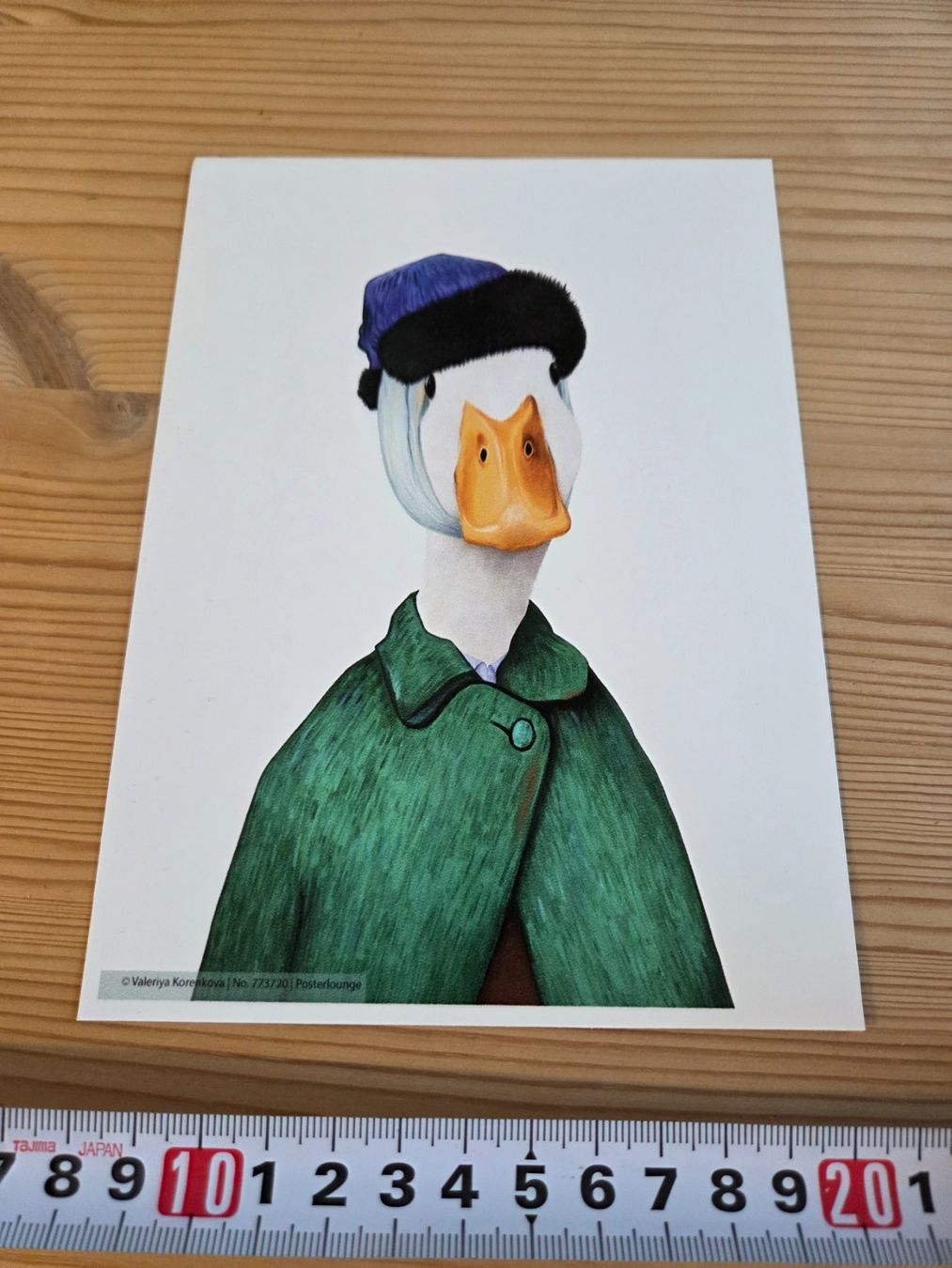 Cartoline postali: Gans Van Gogh, Ansichtskarte – Usato da Liestal venduto da ITOlio