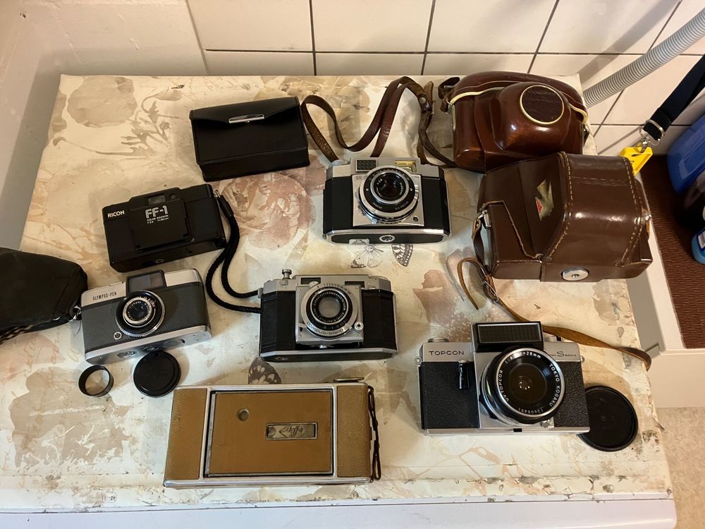 Agfa topcon zeiss ikon rico olympus fotoapparate Comprare su Ricardo