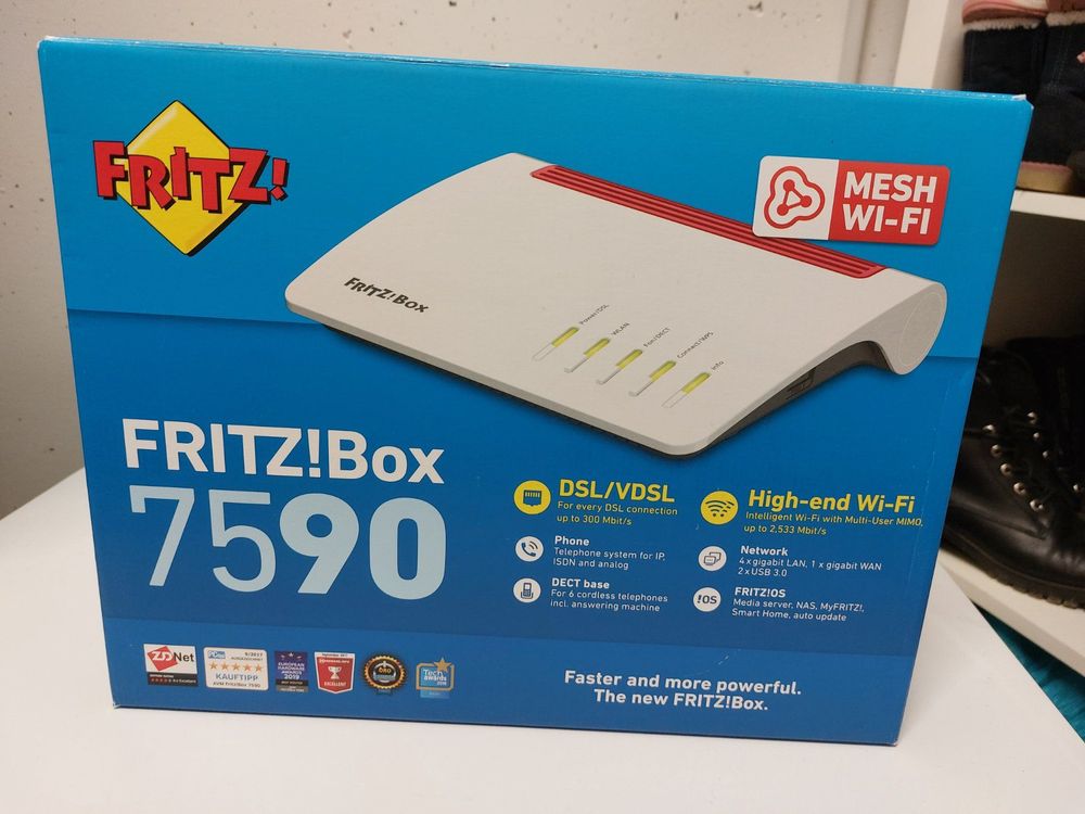AVM FRIZZ Box 7590A/CH Router | Kaufen auf Ricardo