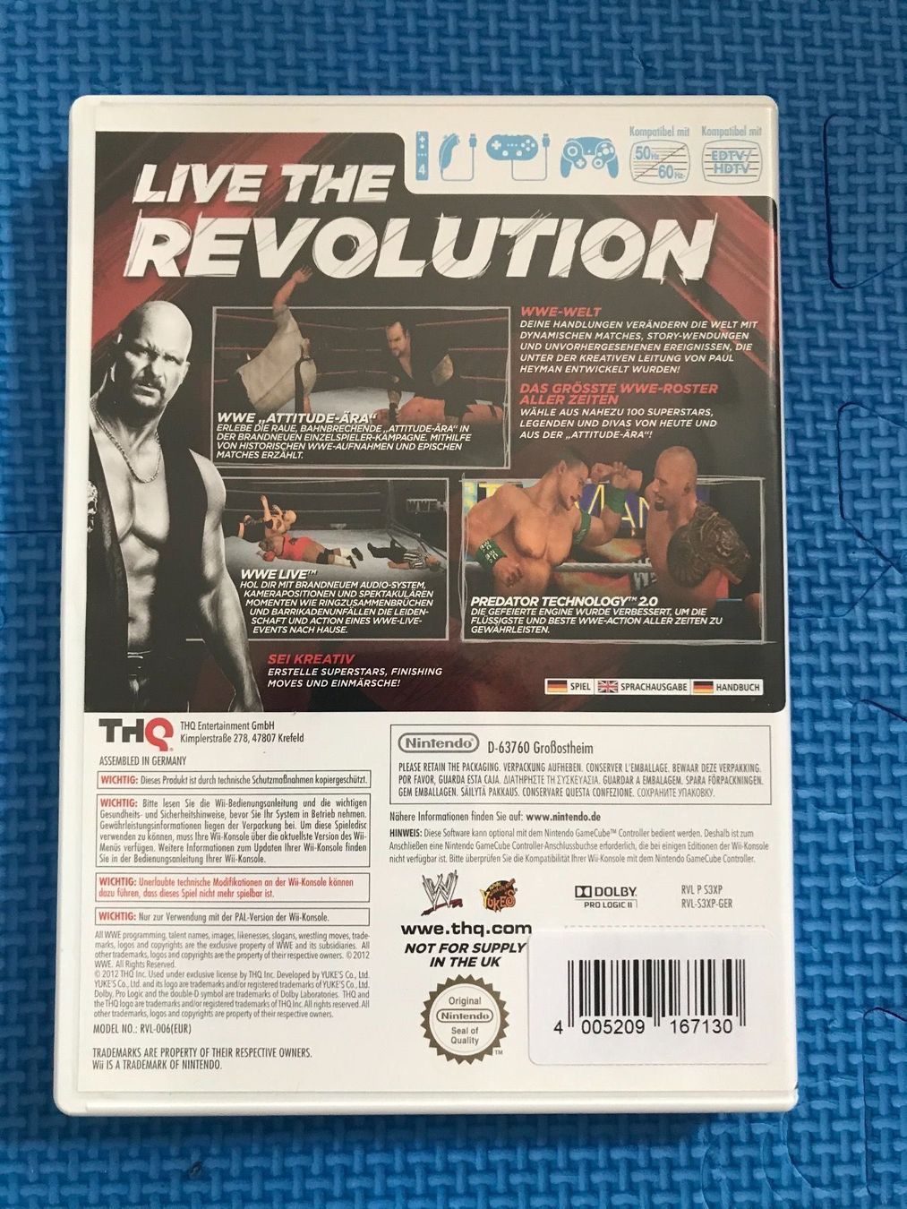 Nintendo Spiele: W13 Wrestling Nintendo Wii – Gebraucht aus Gossau SG von schlitzerdemon 2