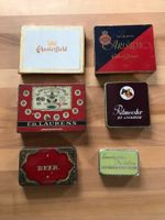 Blech Büchsen für Cigarren und Cigarillos