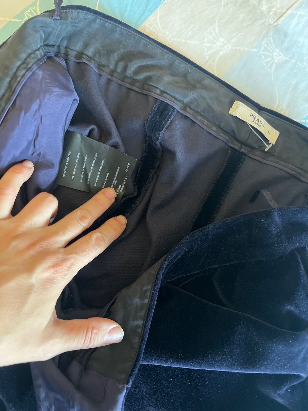 Prada Pantaloni: Prada Milano Damen hose – Nuovo (secondo la descrizione) da Menzingen venduto da Mypersonalshopp 3