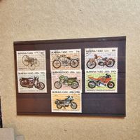 Burkina Faso 1985 Gest. Motorräder
