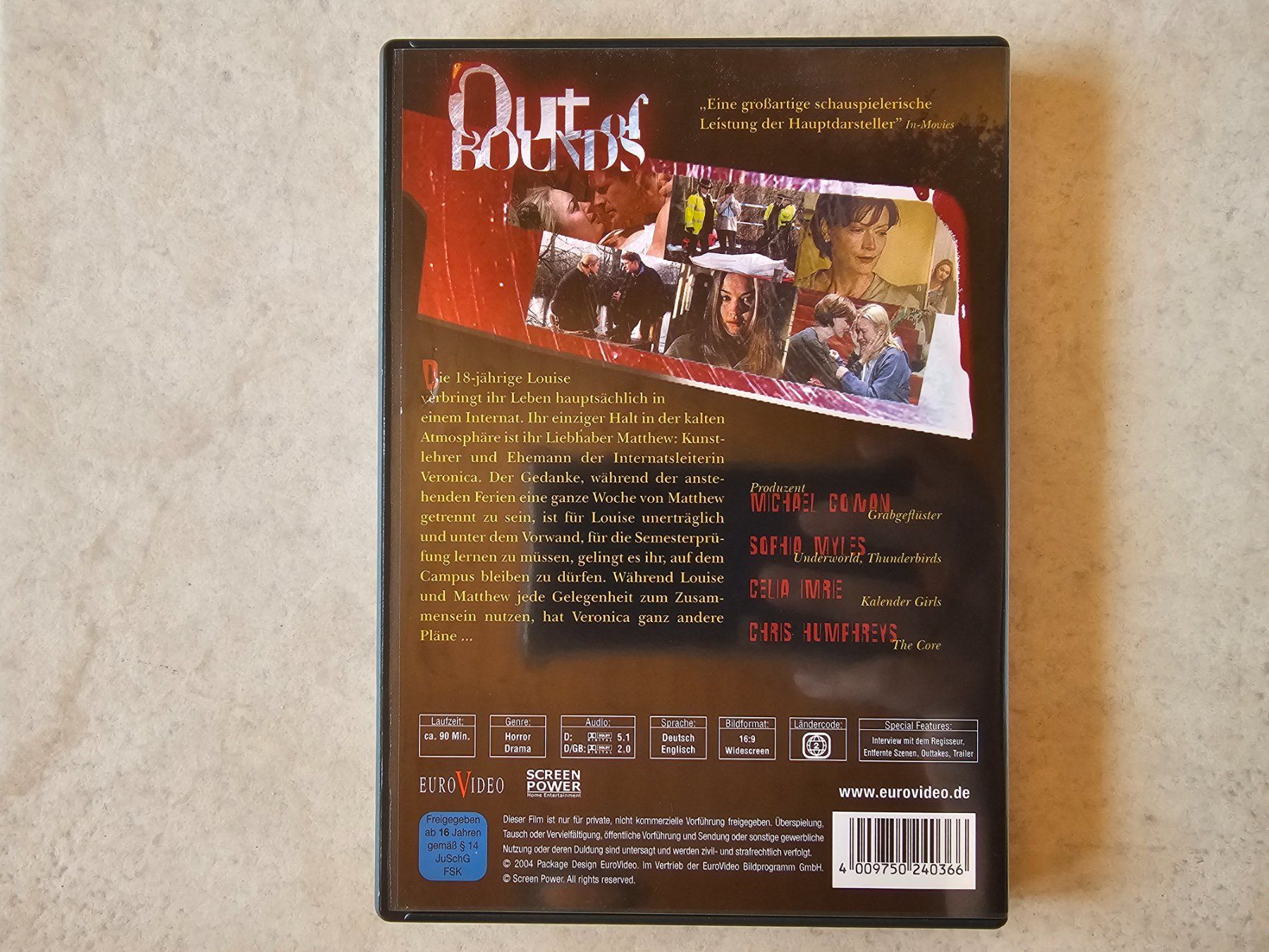 Tutti i DVDs: Out Of Bounds – Usato da Schneisingen venduto da backstore24 1