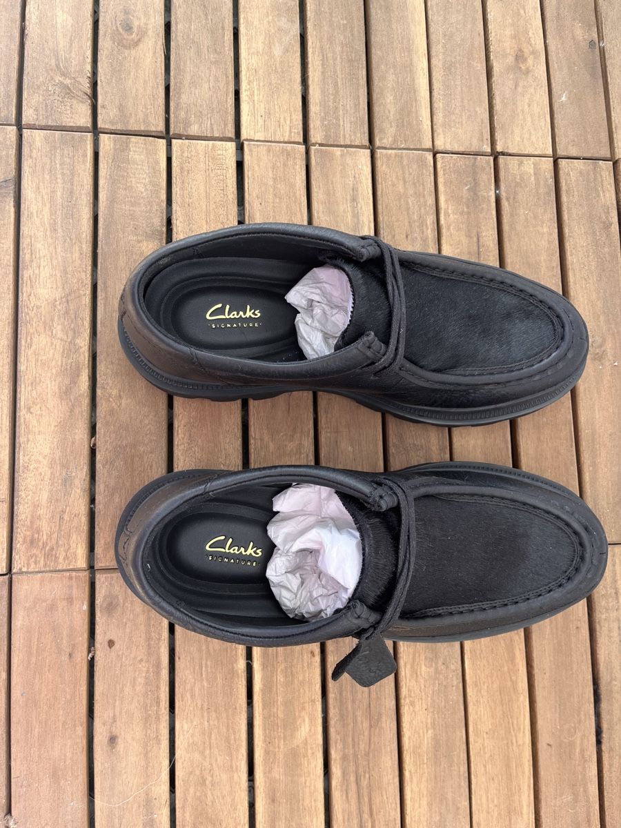 Clarks Scarpe da uomo: CLARKS BADELL SEAM NOIR – Nuovo e nell'imballaggio originale da Avully venduto da luanakez 1