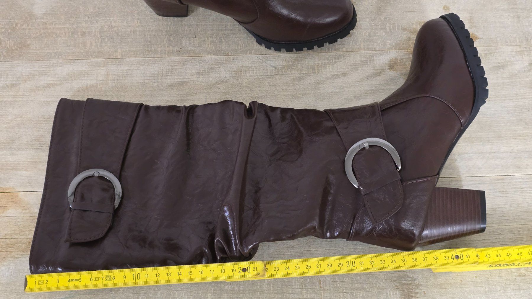 Damenschuhe: Slouch Boots mit Schnallen - 39 - Boho-Chic – Neu (gemäss Beschreibung) aus Thalwil von VitaMini 4
