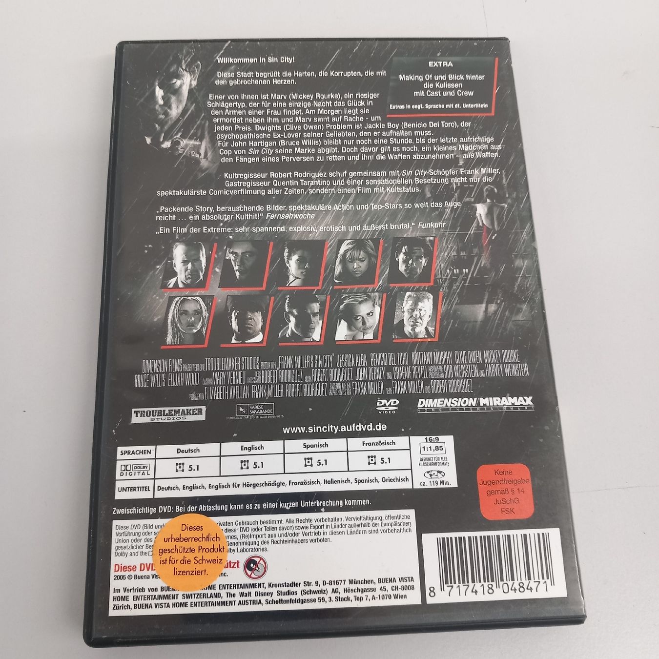 Tutti i DVDs: Sin City – Usato da Ebnat-Kappel venduto da blazzi 1