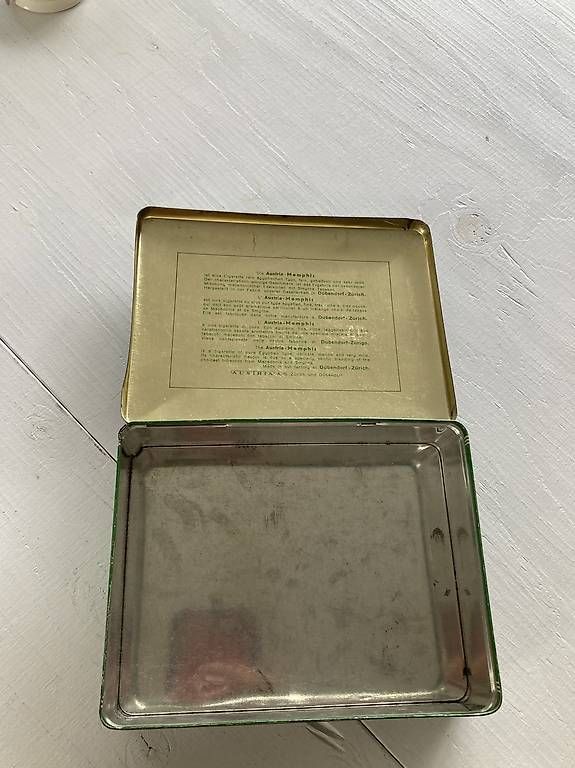 Sonstige Tabakwaren: Cigaretten Dose  – Gebraucht aus Kesswil von Branca-01 2