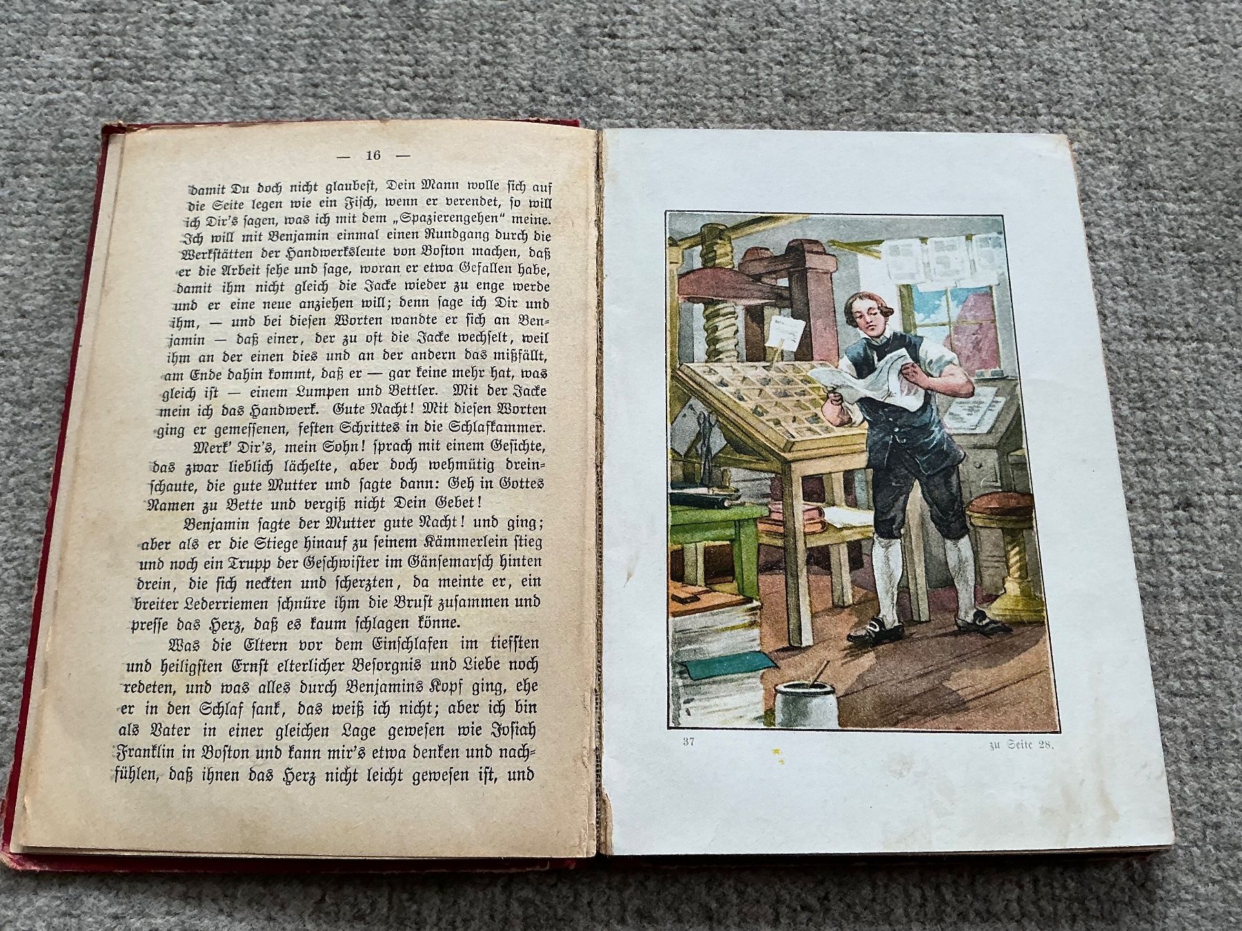 Libri: Alte Kinderbuecher: Benjamin Franklin & Peterli's Flucht – Usato da Jona venduto da Jancy60 4