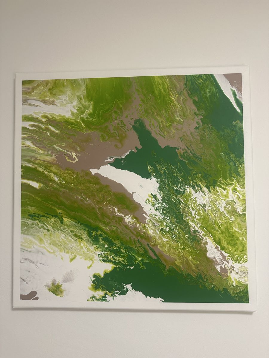 Tableaux: Grüne Oase – Neuf avec emballage d'origine à Zürich par Wudy0