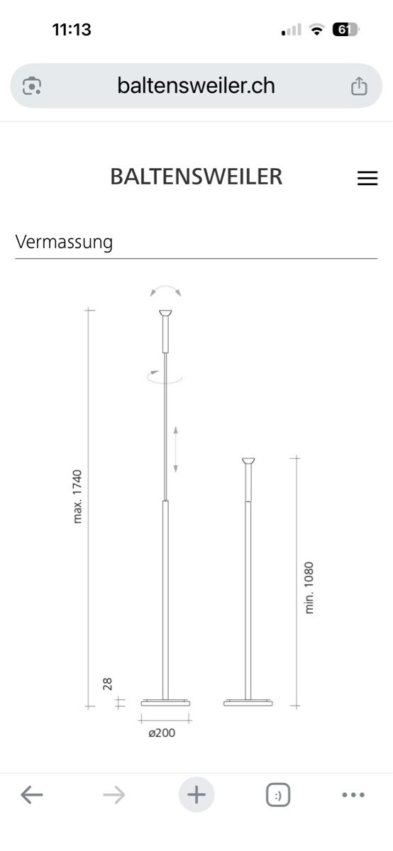 Baltensweiler Lampen: Baltensweiler topoled – Neu (gemäss Beschreibung) aus Basel von Defne 4