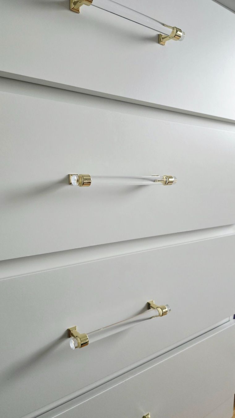 Schränke: GOLD CLOTHES RAIL & IKEA Kommode MALM – Gebraucht aus Zug von zebbra192 4