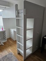 IKEA SMÅSTADHochbett 90x200 mit Schreibtisch&Schrank günstig
