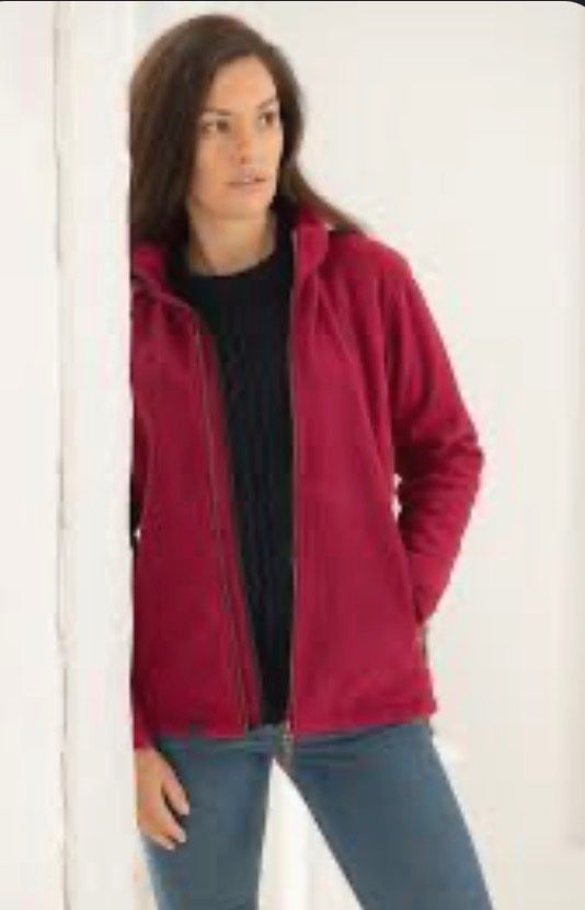 Giacche: CHICOREE Flees Weste S M /NP 19CHF  Rot Jacke – Usato da Kölliken venduto da Prscoo