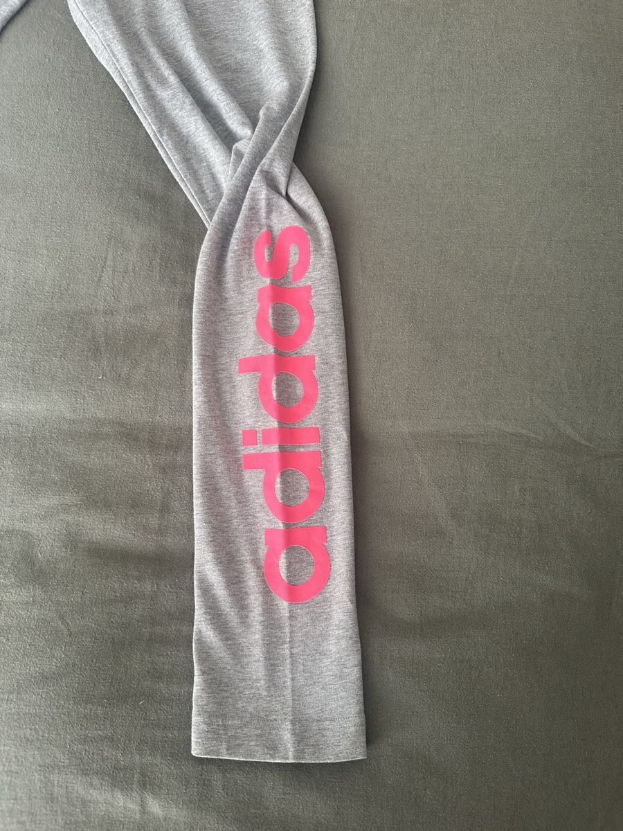 Adidas Collant & Leggings: Leggings Adidas Gris/Rose, taille : 170 – Nuovo (secondo la descrizione) da Clarens venduto da Riviera_Friperie 3