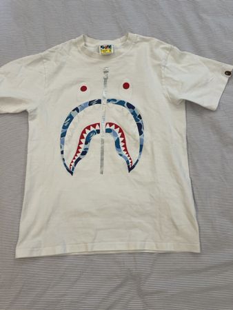 Tshirt bape blanc taille S
