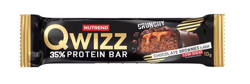 Aliments & Spécialités: nutrend qwizz 35% protein bar chocolate brownies – Neuf avec emballage d'origine à Zürich par MUSCLECULT.FIT