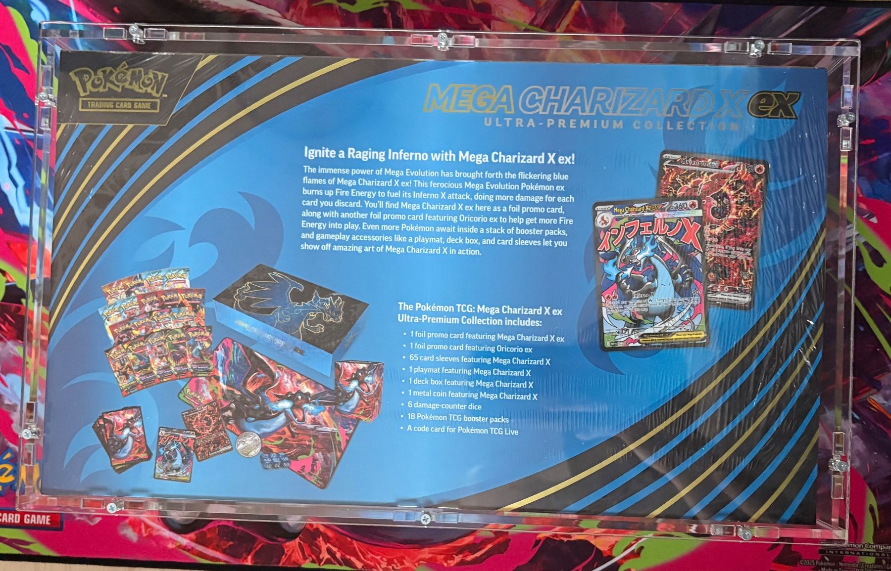 Pokémon Carte collezionabili: Mega Charizard X ex Ultra Premium Collection EN Sealed 2025 – Usato da Stansstad venduto da Tigious 1