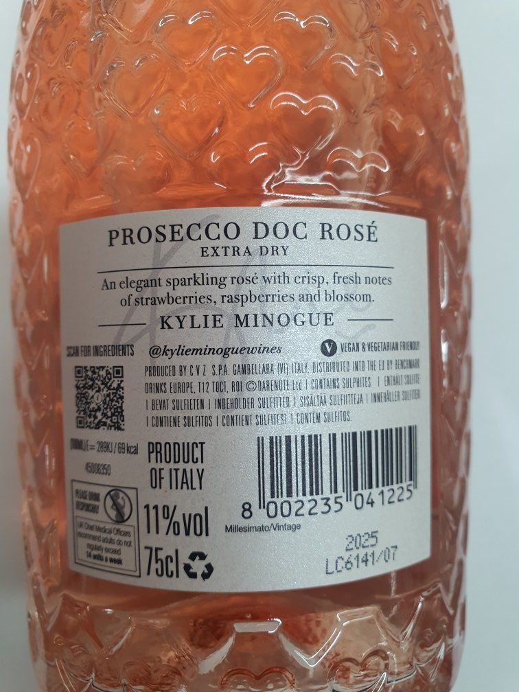 Wein: Kylie Minogue Prosecco – Neu (gemäss Beschreibung) aus Häggenschwil von hae_dgp2 1