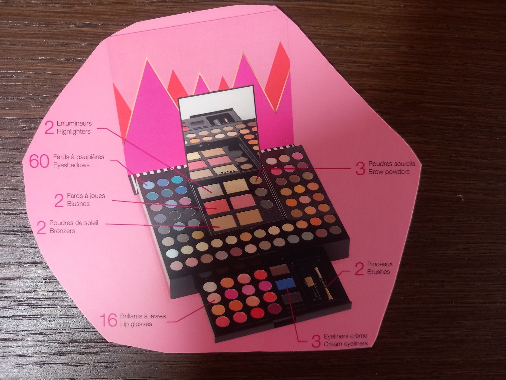 Sephora Make-up: Schminkpalette von Sephora"Holida Vibes" – Usato da Dietwil venduto da talulla 1