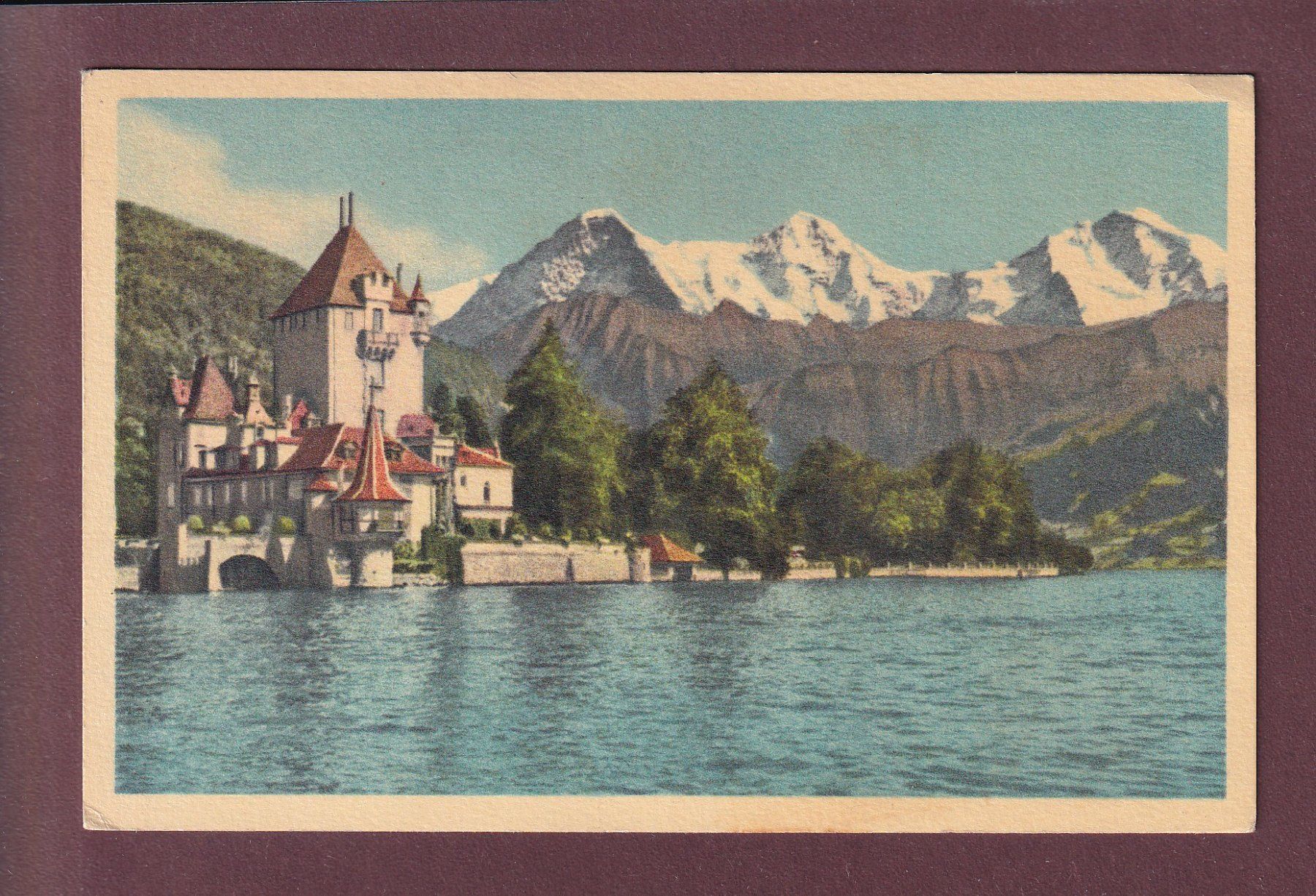 Cartoline postali: OBERHOFEN - Schloss – Usato da Pully venduto da nicecards
