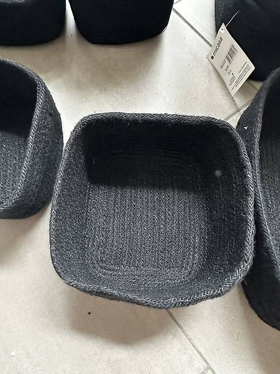 Scarpe da donna: Cesti nuovi neri in iuta  – Usato da Mendrisio venduto da esthetic111 2