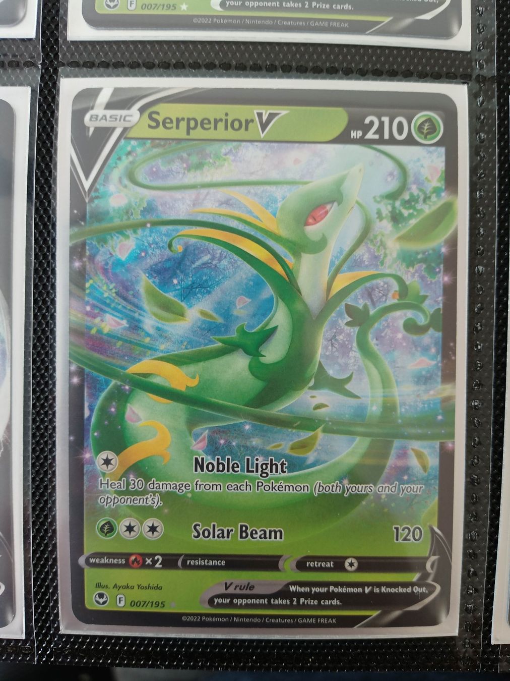 Pokémon Carte collezionabili: Serperior V - Pokemon Englisch – Usato da Altstätten SG venduto da GGsGameshop