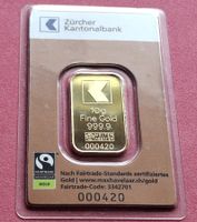 ZÜRCHER KANTONALBANK - HAVELAAR - 10 GRAMM - N° 420