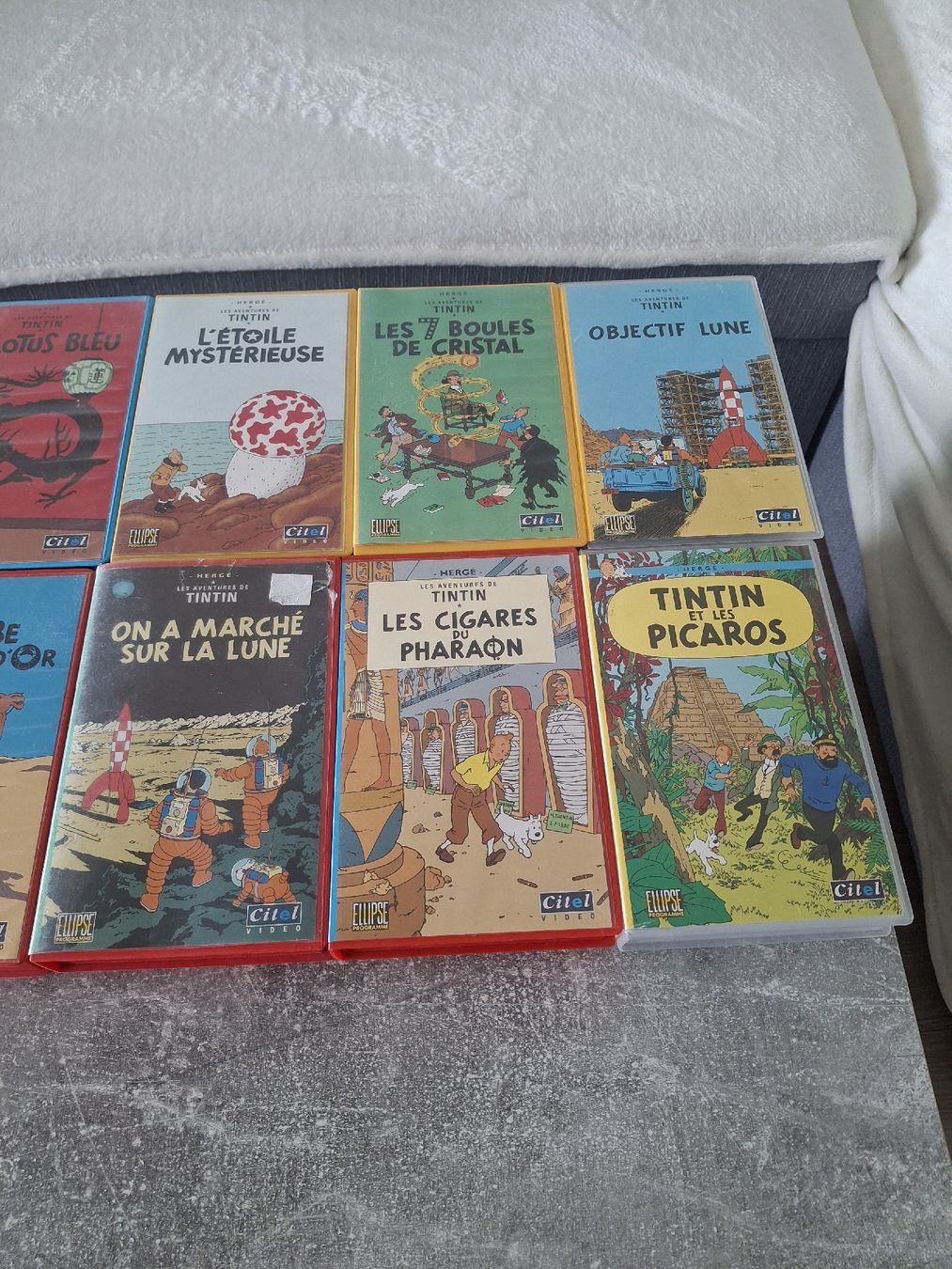 Tutti i VHS: Lot VHS Tintin – Usato da Morges venduto da ProfesseurJones 3