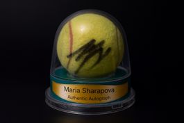Maria Sharapova Autographed Tennis Ball