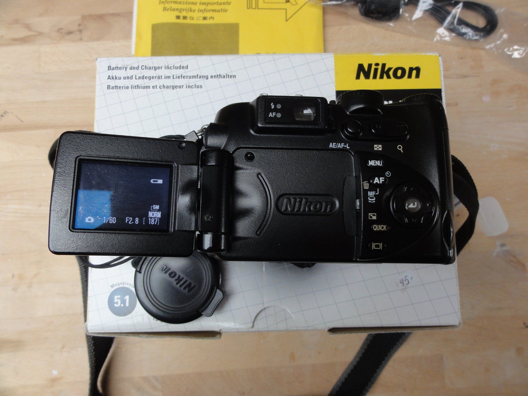 Nikon Kamera: Fotokamera Nikon Coolpix 5400 – Gebraucht aus Haldenstein von rabiosa55 1