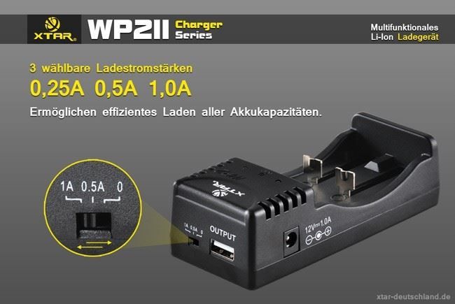 Batterie, Caricabatterie & Alimentatori: Ladegerät XTAR WP2 II – Nuovo e nell'imballaggio originale da Wildberg venduto da Adler77 3