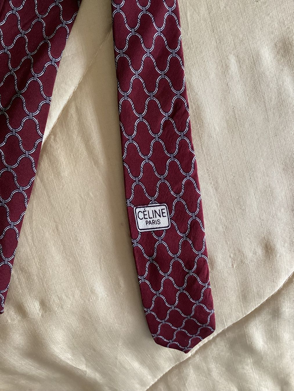 Celine Cravatte: Krawatte Celine Seide Vintage – Usato da Magadino venduto da sylvierosa 4