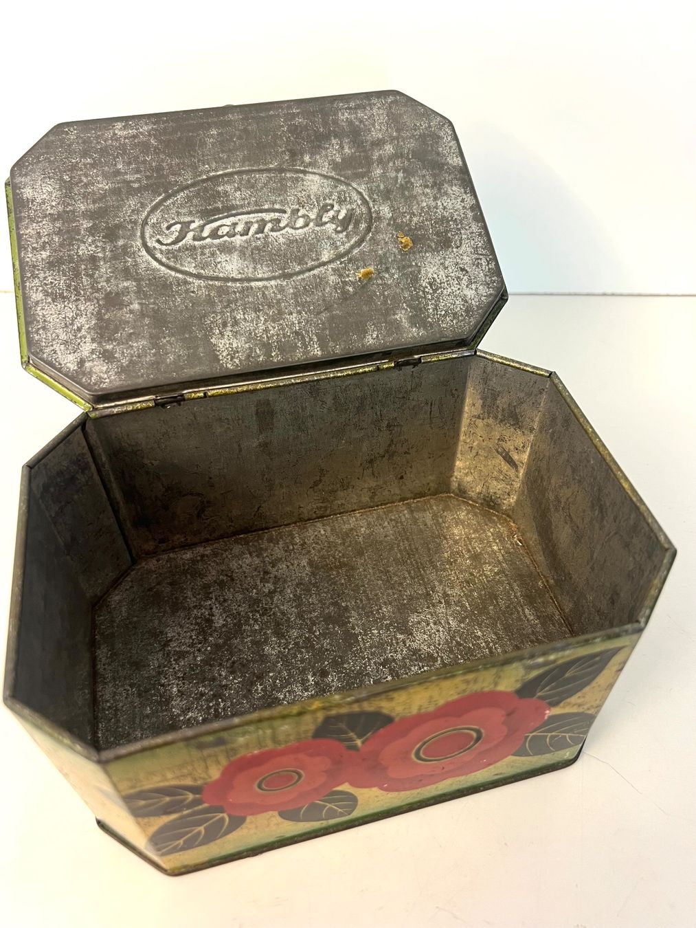 Kambly Barattoli: KAMBLY Blechdose 1920er-Jahre – Usato da Zürich venduto da Arche_Brockenhaus 8